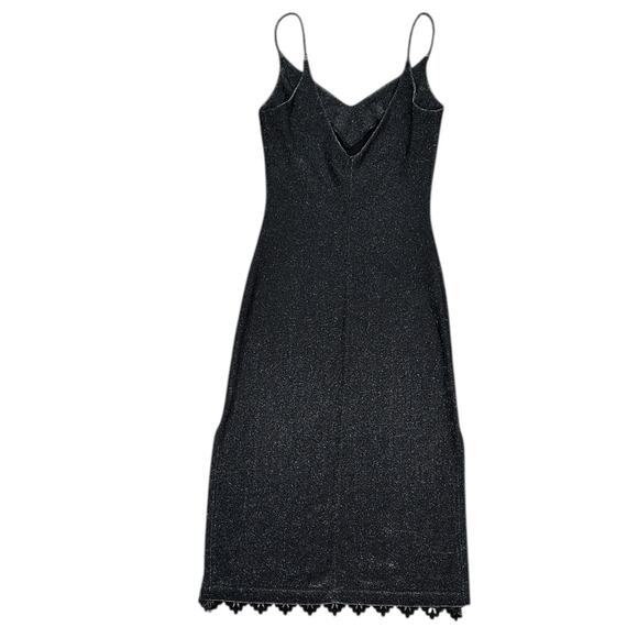 90s Rampage Chrome Shimmer Midi Dress - Picture 2 of 6